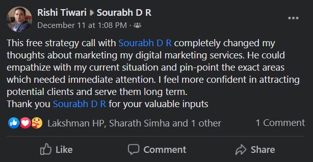 Sourabh DR ,THE MARKETING GUY